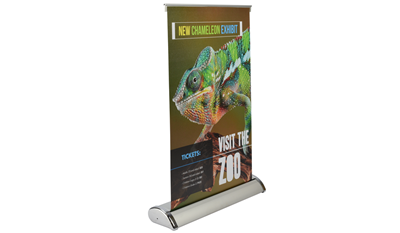 Mini Table Top Banner Stand